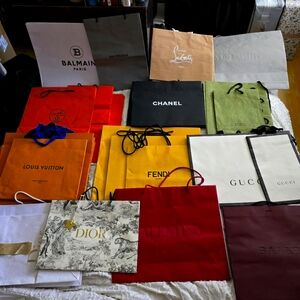Designer packaging bags bundle
